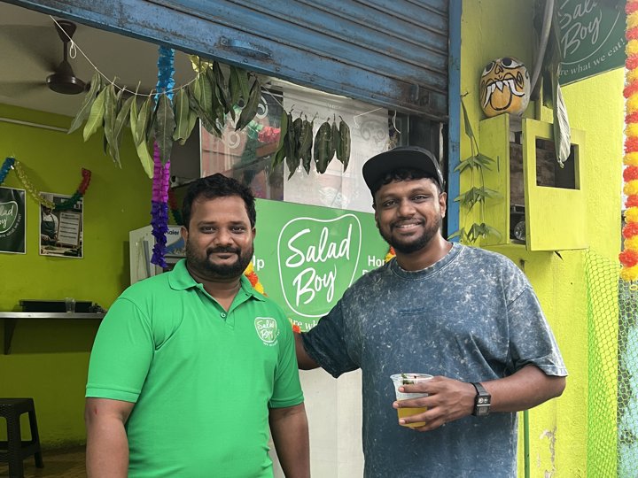 Salad Boy founder